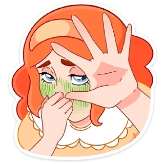 Стикер Леди Ольга :: @stickroom - 1