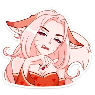 Sticker Lady Ai Kitsune @anime4_arts - 11