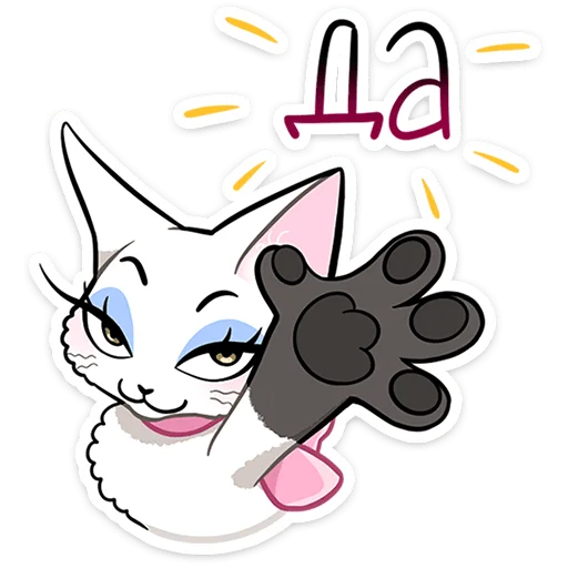 Sticker ladymeringuevk - 1