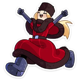 Sticker Барыня Соболина :: @stickroom - 6