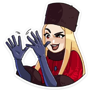 Sticker Барыня Соболина :: @stickroom - 5