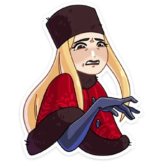 Sticker Барыня Соболина :: @stickroom - 4