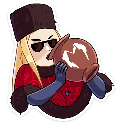 Sticker ladysobolina_vk - 1