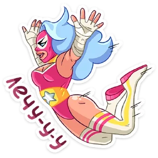 Sticker Леди Сила от @TgSticker - 8