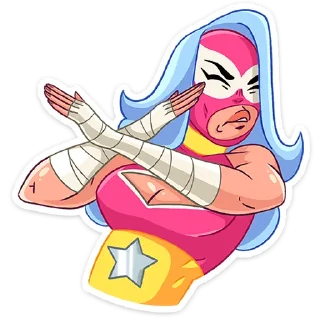 Sticker Леди Сила от @TgSticker - 1
