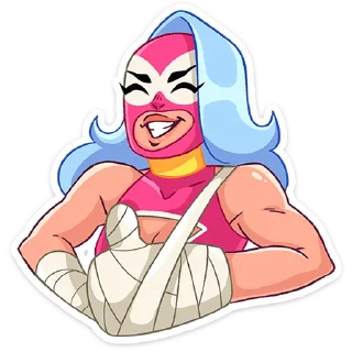 Sticker Леди Сила от @TgSticker - 7