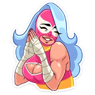 Sticker Леди Сила от @TgSticker - 3