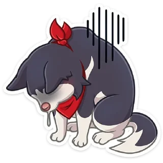 Sticker Лаки @anime4_arts - 9