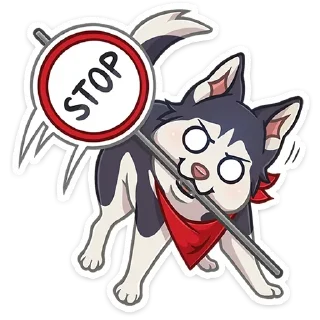 Sticker Лаки @anime4_arts - 4