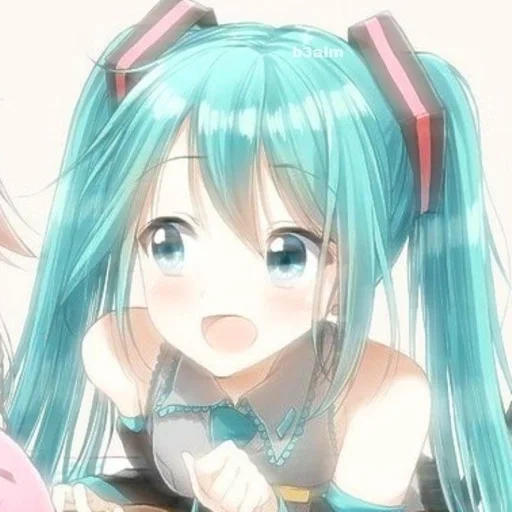 anime cartoon hime cut