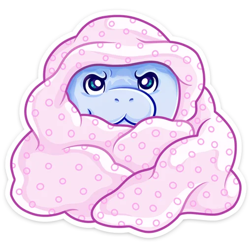 Стикер lamantin_vk - 1