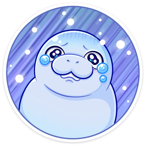 Стикер lamantin_vk - 1