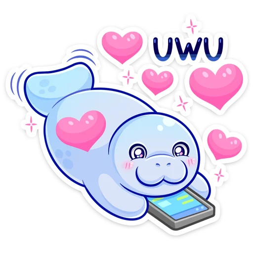 Стикер lamantin_vk - 1