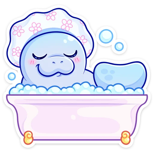 Стикер lamantin_vk - 1