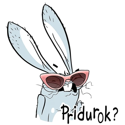 rabbit clipart sketch