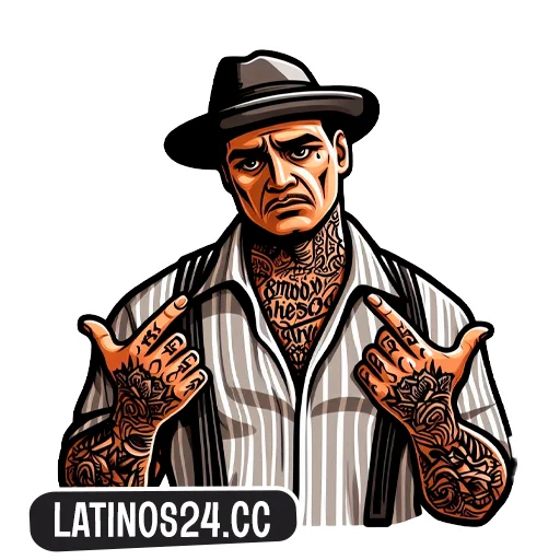 Стикер latinos24 - 1