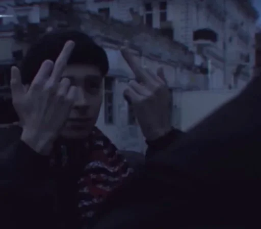 person human face black