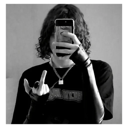 Человек черно-белый одежда