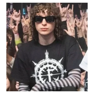 person human face clothing