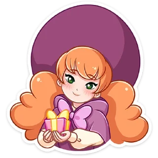 Стикер Лаванда от @TgSticker - 6