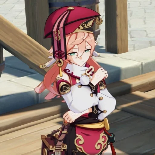 cartoon anime human face