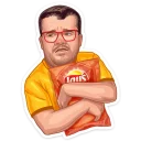 Стикер Lays. Футбольные эмоции (@TgSticker) - 7