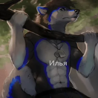 Sticker приходит кейя в бар и говорит можно мне дилюка горничную - 3