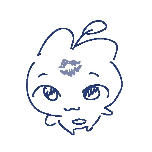 Sticker leafbunny - 1