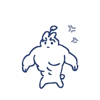 Стикер зайчик лиф - 8