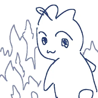 Стикер зайчик лиф - 9