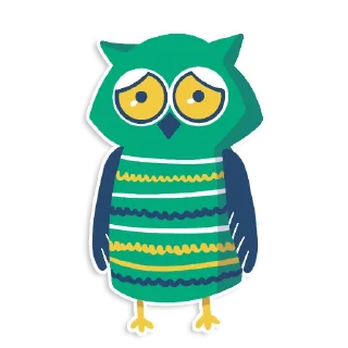 Sticker learnoff-owl - 5