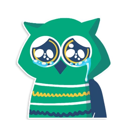 Sticker learnoff_owl - 1