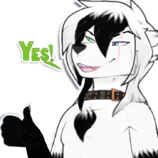 Стикер lechery sfw - 0