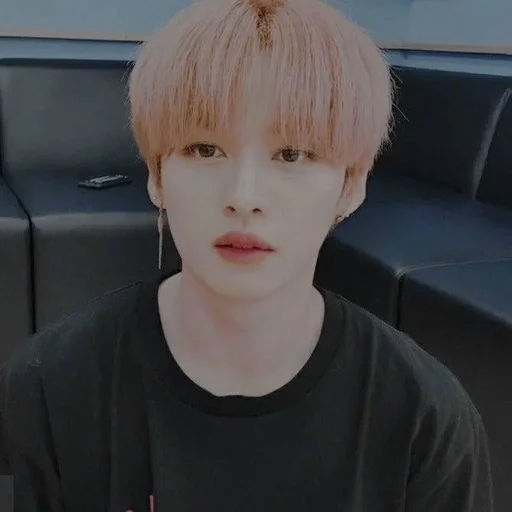 person human face lip