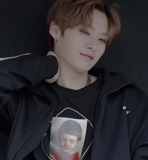 person human face clothing