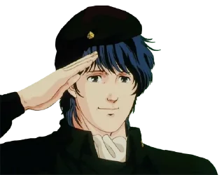 Стикер Legends of the galactic heroes - 6