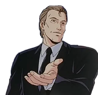 Стикер Legends of the galactic heroes - 9