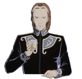 Стикер Legends of the galactic heroes - 0