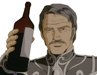 Стикер Legends of the galactic heroes - 10