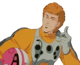 Стикер Legends of the galactic heroes - 1