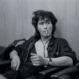 Sticker Цой жив - 0