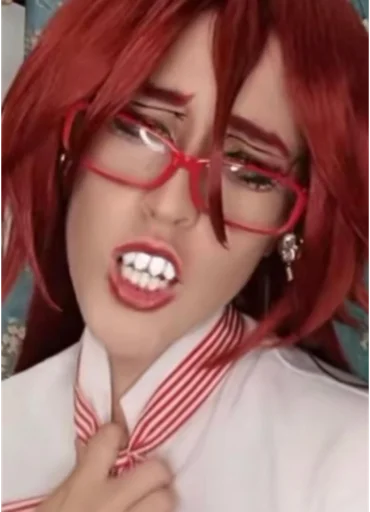 person human face lip