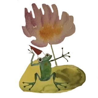 Sticker легушки - 7