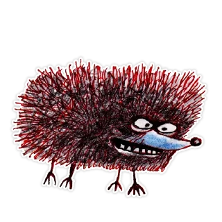 Стикер Павлик Лемтыбож. Твари - 9