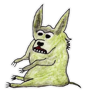 Стикер Павлик Лемтыбож. Твари - 1