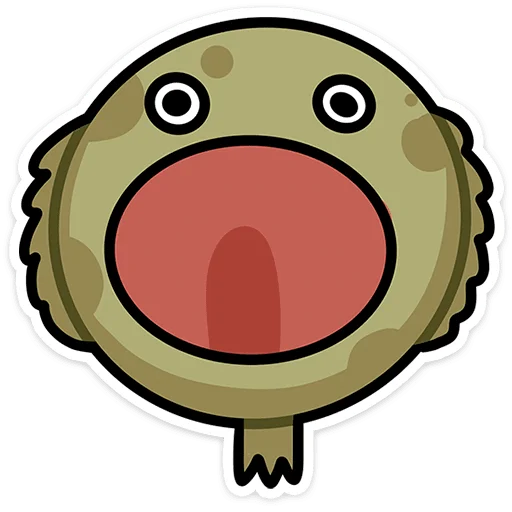 Sticker lena_flounder_vk - 1