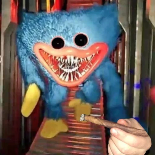 Стикер 😨 <huggy wuggy> by @kisupstikers - 9