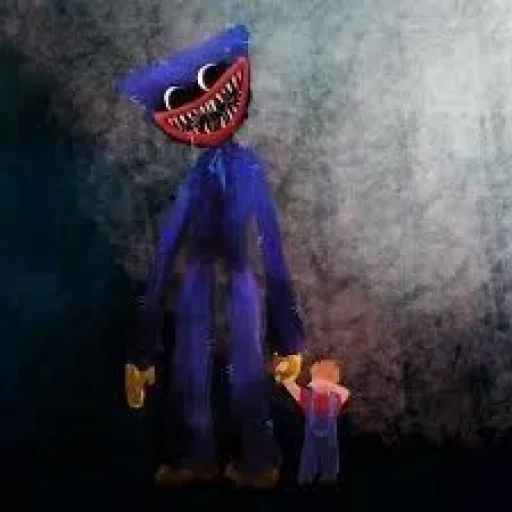 Стикер 😨 <huggy wuggy> by @kisupstikers - 7