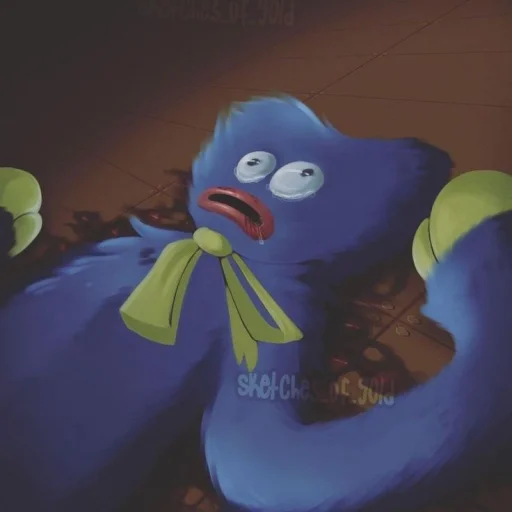Стикер 😨 <huggy wuggy> by @kisupstikers - 6