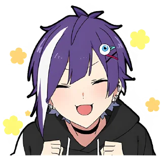 Sticker Ленивая тян 2 @Nyasticks - 3